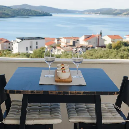 With Sea View Terrace, Ciovo Daire