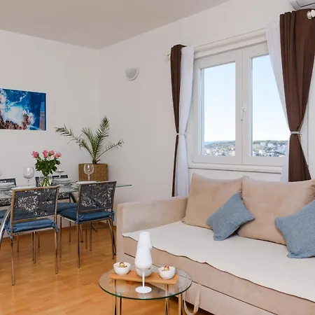 With Sea View Terrace, Ciovo Lägenhet